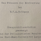 Titelblatt der Dissertation von Werner Berthold