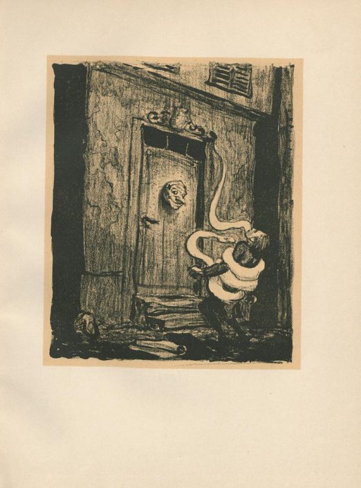 Aus E.T.A. Hoffmann: Der goldne Topf : ein Märchen aus der neuen Zeit. Leipzig: Wolff 1913. Illustriert von Karl Thylmann. SBB-PK Sign. 26 ZZ 175.